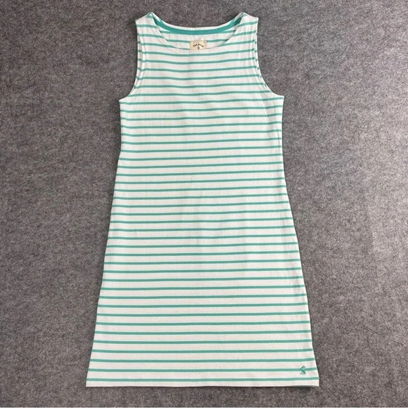 Joules Fit For Land And Sea Shift Dress Jersey Knit Womens 6 Sleeveless Stripes‎ - Picture 1 of 10